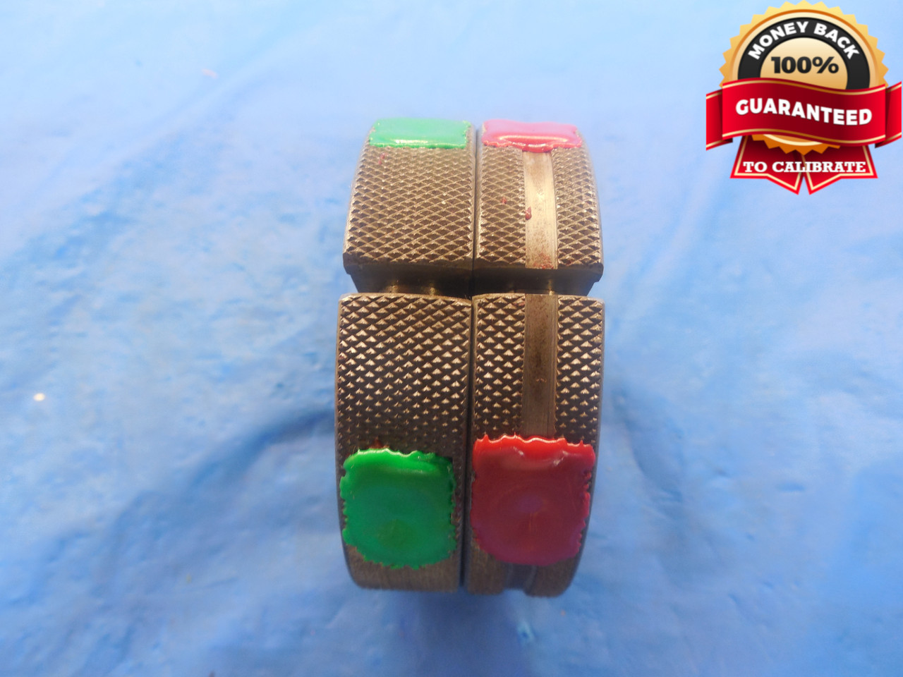 1.130 48 UNS 2A THREAD RING GAGES 1.13 GO NO GO P.D.'S = 1.1155 & 1.1121 NS-2A - DW3102BU